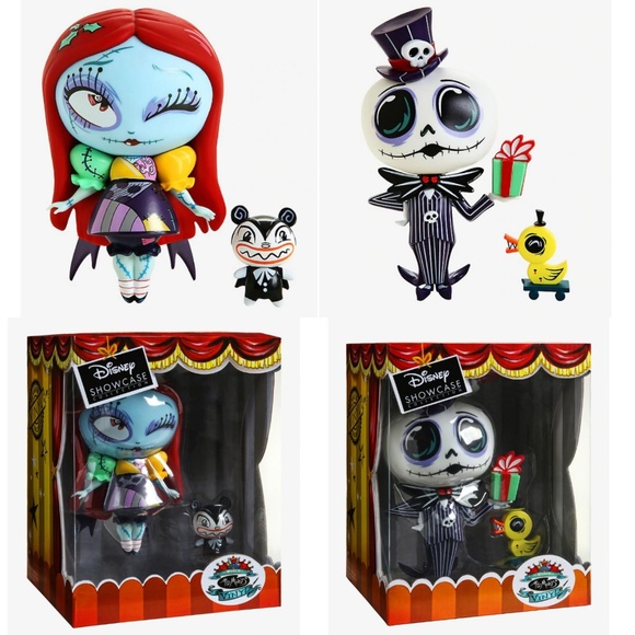 Enesco Other - NBC Miss Mindy Holiday Edition Jack & Sally Set